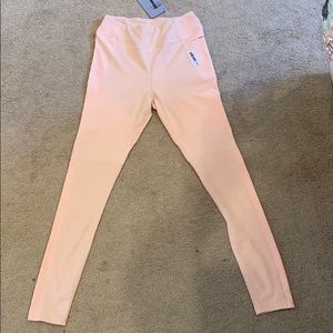 Gymshark True texture legging in color blush nude